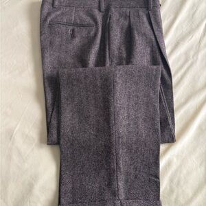 Stylish Herringbone Trousers